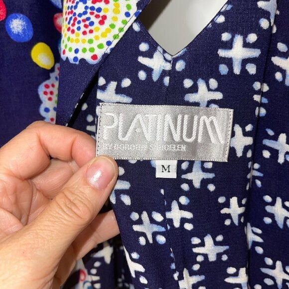 Platinum By Dorothy Schoelen Vintage Womens Jacket Skirt Set Medium Drawstring - Picture 4 of 16